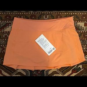 Rare find lululemon Pace Rival Skirt, sz 6, Golden Apricot
